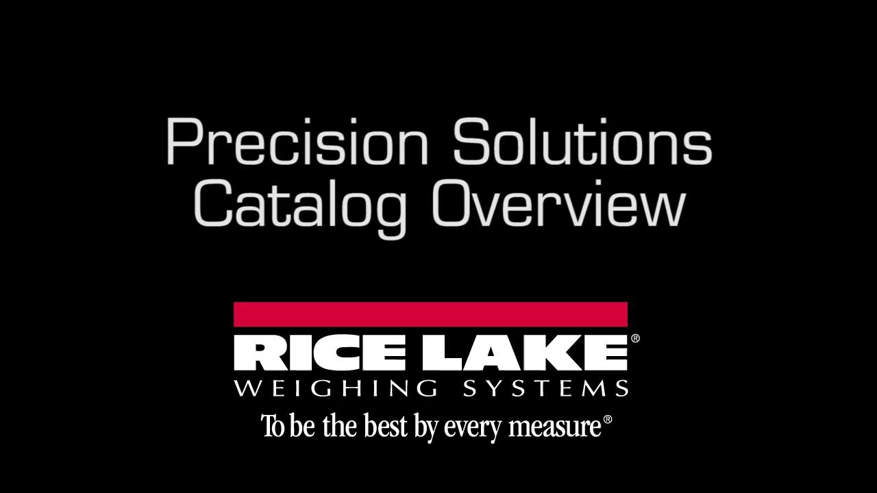 Precision Catalog Walkthrough